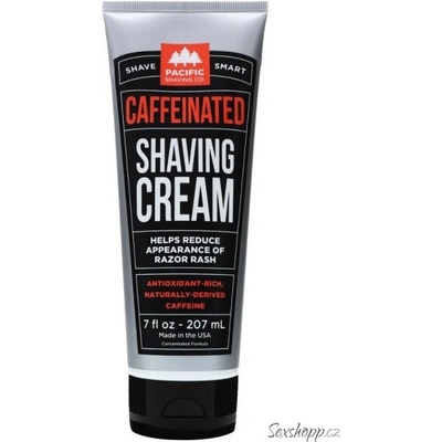 Pacific Shaving Co. Shave Smart Caffeinated krém na holenie 207 ml