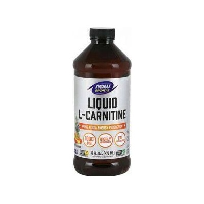 NOW Течен Л-карнитин Citrus 1000mg. , 473ml. , Тропически Плодове, 1986