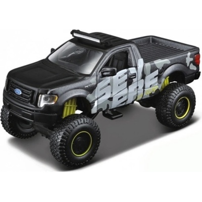 Maisto Ford F-150 XL 4x4 Rebels Šedý 1:32/44