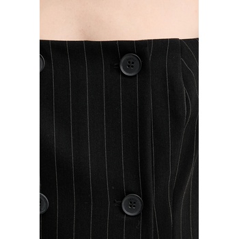 Gestuz Гащеризон Gestuz в черно с квадратно деколте 10910726 (10910726)