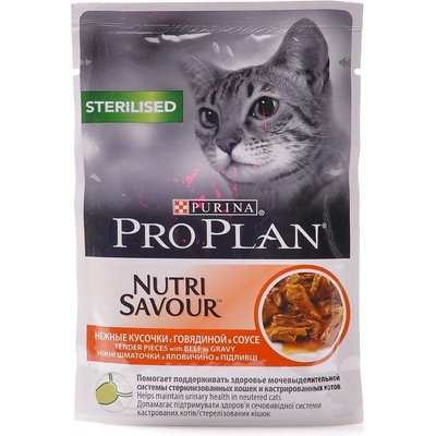 Purina Pro Plan Cat Sterilised hovězí 85 g