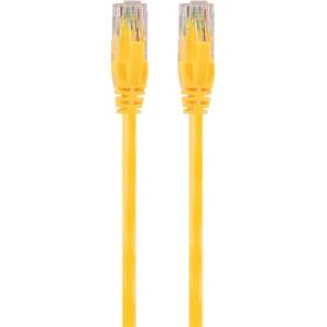 S-Link Кабел - SL-CAT601YE (UTP пач кабел, CAT6, жълт, 1 м) 13936 (13936)