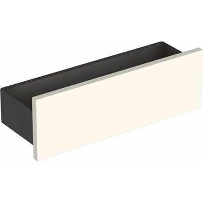 Geberit Smyle Square nástěnná polička 45x15x14,8 cm, pískově šedá lesk/láva mat 500.362.JL.1