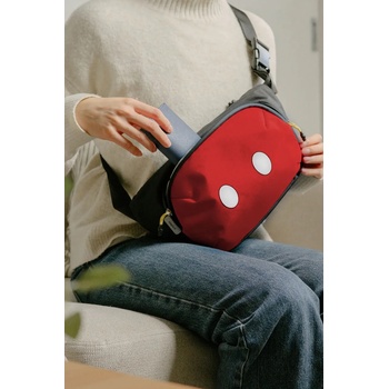 Orbitkey Чанта за през рамо Orbitkey Disney Sling 4L x Mickey Mouse (BUS1.MKM.509)