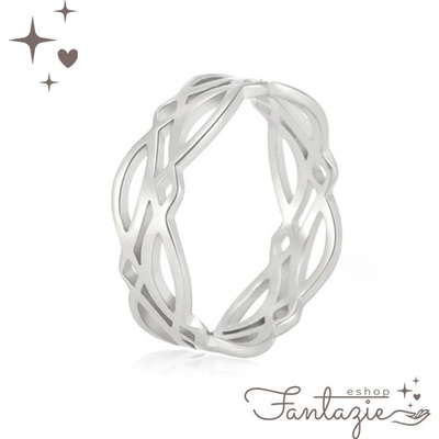 Atelier Fantazie Prstýnek z oceli VI 41006