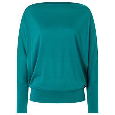 Дамска блуза с дълъг ръкав super. natural Women's Womens Kula Top Merino jumper - Pacific (105-1653-4514)