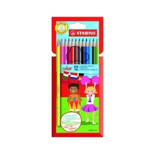 STABILO Цветни моливи Color 12 цвята