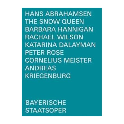 Hans Abrahamsen The Snow Queen DVD