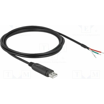Delock 90428 USB 2.0 USB A vidlice zlacený