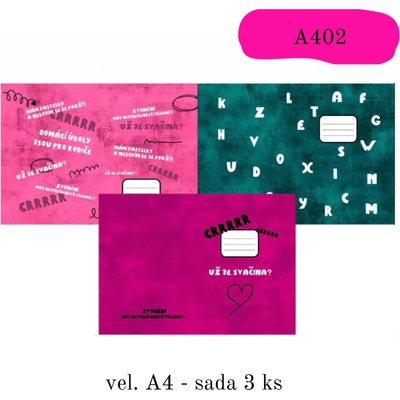 Obaly na sešity A4 A402