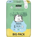 Pleny Muumi Baby Pants 5 Maxi+ 10-15 kg kalhotkové eko 54 ks