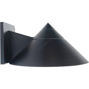 Brilagi - Външна стенна конзола HARBOR CONE 1xE27/40W/230V 20 cm IP33 черна (BG6436)