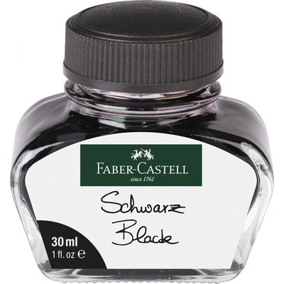 FABER-CASTELL 0025/1498540 Fľaškový Atrament Čierna 30 ml