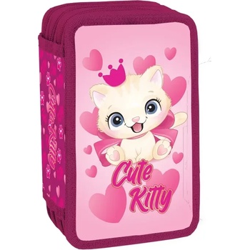 S-Cool Несесер s-cool с 3 ципа, 39 части kitty