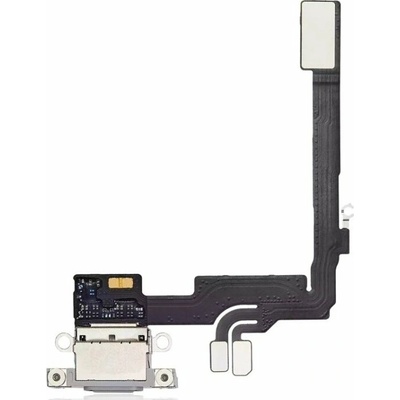 Nabíjecí obvod + Flex kabel iPhone 16 Pro - bílý titan IPH1139