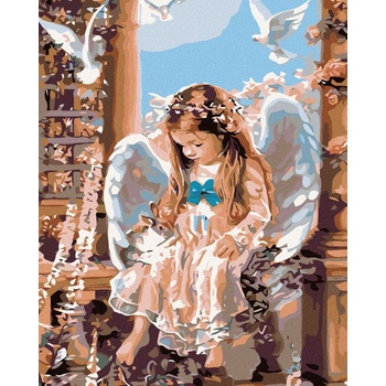 Zutty Maľovanie podľa čísel ANJELIK