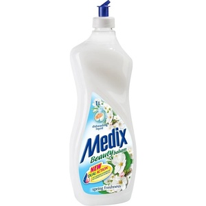 Medix Препарат за миене на съдове Medix Balsam, пролетна свежест, 750 ml, бял