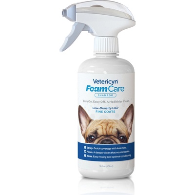 Vetericyn Foam Šampón Carekondicionér na všetky typy srsti 473 ml