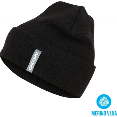 Husky dámská merino čepice Merhat 4 black