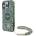 GUESS IML Flowers Allover Electro With Pearl Strap MagSafe калъф за iPhone 16 Pro Max - зелен (3666339299637)