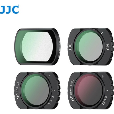 JJC Sada filtrov CPL, ND2-32, 1/4 Black Mist, ND64-1000 pre DJi Osmo Pocket F-PK4NDV4/3