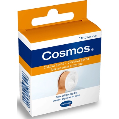 Cosmos cívková pevná náplast 1,25 cm x 5 m 1 kus
