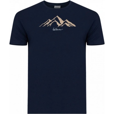 Luis Trenker pánské tričko LUMBELtmavě modrá