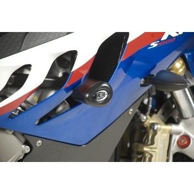 Aero padací chrániče R&G Racing (závodní verze) pro motocykly BMW S1000RR ('10-'11), bílé