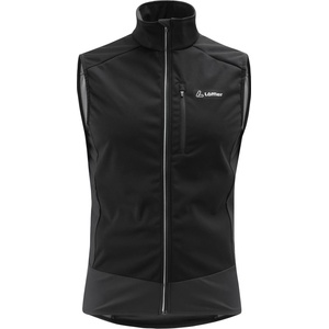 Löffler Мъжки софтшел елек Löffler Vest Airblocc Light Softshell vest - Black - размер 52 (EU) (032-1585-0114)