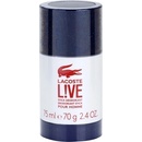 Deodoranty a antiperspiranty Lacoste Live deostick 75 ml