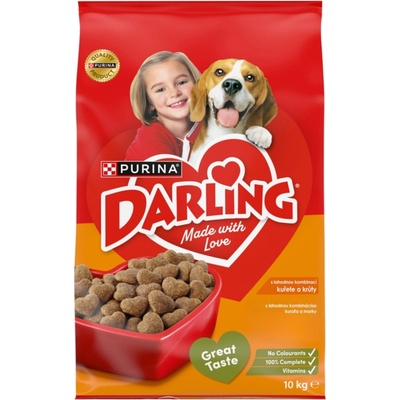 Darling Pes Granule hydina a zelenina 10 kg