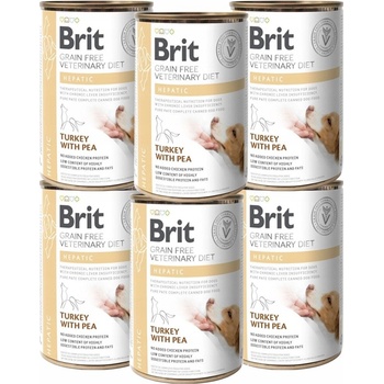 Brit Veterinary Diets GF dog Hepatic 400 g