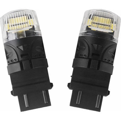 Autožiarovka LED T20 (3157) 12V CARCLEVER 16LED 2835SMD biela 2ks