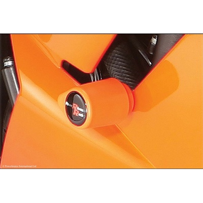 Kawasaki Zx6-R 07-08 Padací protektory motoru Powerbronze - 6 barev - černá
