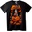 NOONEBRAND Тениска Хелоуин Захарен Skull Тиква - L, White