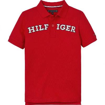 KB0KB09102 short sleeve polo - Red (Fierce Red)