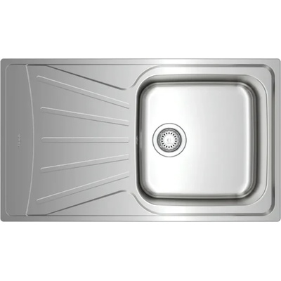 Teka Starbright 50 E-XP 1B 1D ГЛАДКА М. 1108, Иноксова мивка за вграждане, гладка, обръщаема (М.1108)