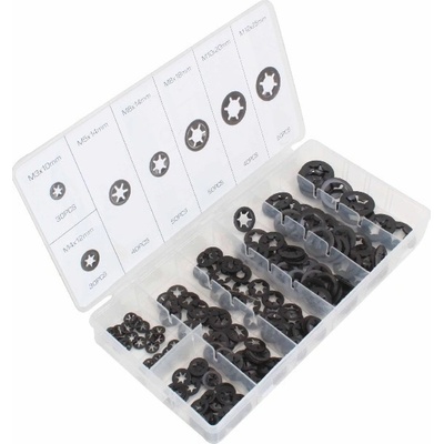 ASTA Pružné podložky "Starlock", pro šrouby M3 - M12, sada 260ks – Zbozi.Blesk.cz