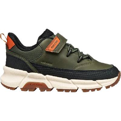 Geox J Flexyper Plus Khaki,Čierna