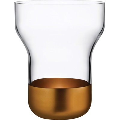 Nude Ваза Contour с медна основа 25 см транспарантна (1075278)