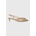Guess Кожени обувки с тънък ток Guess JESSON (FLPJES.LEA05.TAUPE)