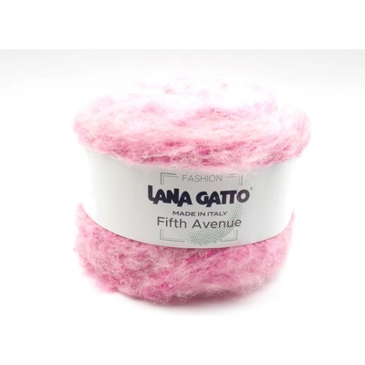 Lana Gatto pletací příze bavlna alpaka FIFTH AVENUE magenta 30127