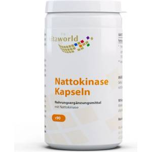 vitaworld Nattokinase 2000 FU Activity / Натокиназа 100mg, 90 капсули (10941198 VW)