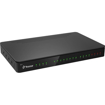 Yeastar VoIP централа Yeastar S412, 12 FXS аналогови абонати, 20 SIP цифрови абонати, 1x LAN 100 Mbps (S412)