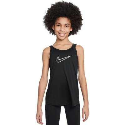 Nike Тениска за момичета Nike Kids One Classic Dri-Fit Tank - Черен