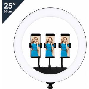 E-Reise Led ринг лампа 25" / 63.5 см, 65w, 2700-5500k с дистанционно