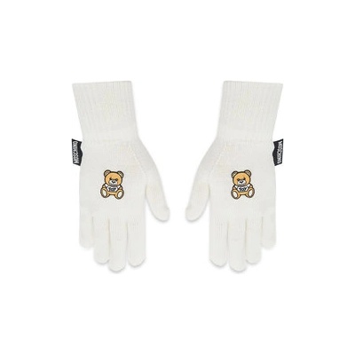 Moschino Дамски ръкавици 65162 0m2097 Бял (65162 0m2097)