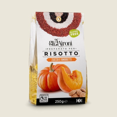Gli Aironi Rizoto s dýní a sušenkami Amaretti 250 g