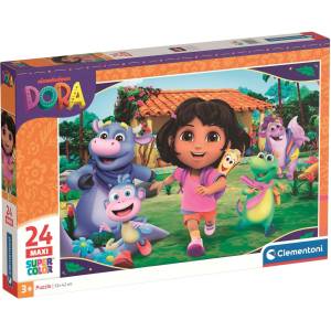 Clementoni Детски пъзел Clementoni от 24 части - Дора изследователката (24826) - ozone