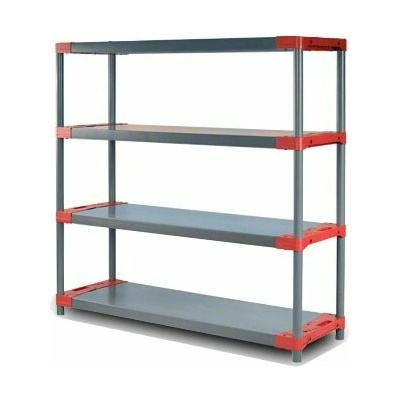 Wamar Sosenka Regál JUPITER-4 138 x 150 x 46 PVC Červená